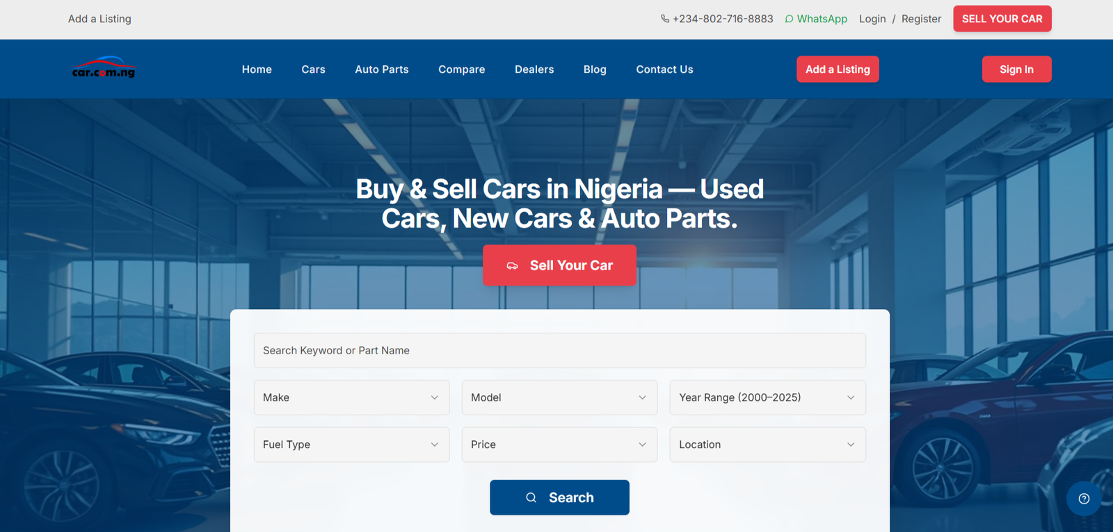 Car.com.ng - Buy & Sell Cars in Nigeria